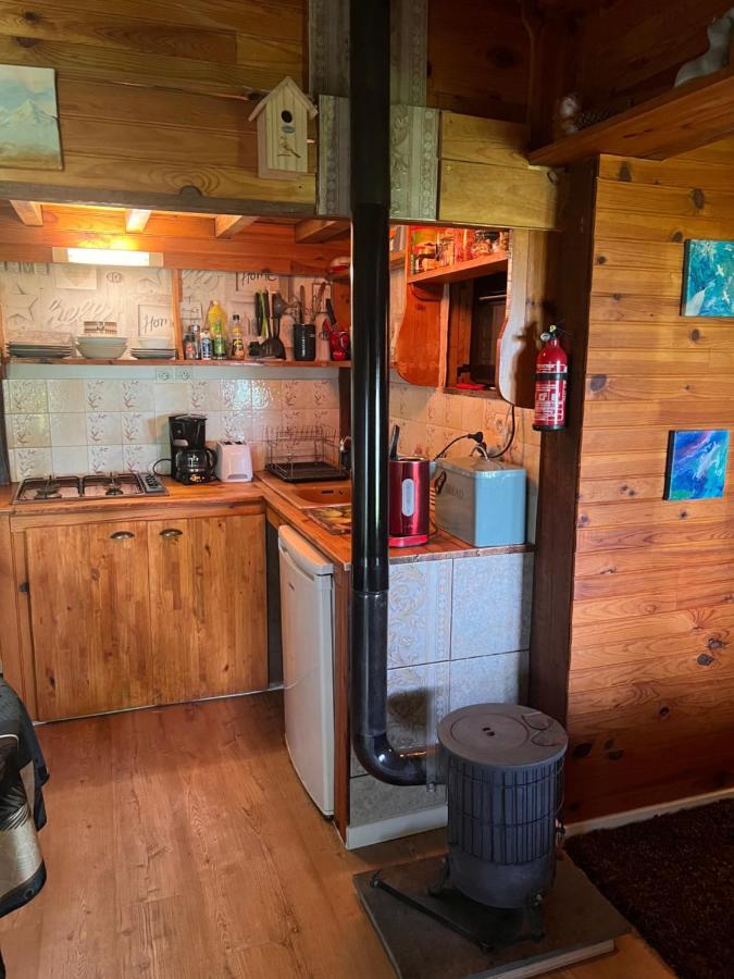 Chalet Dans Les Bois Avec Vue Sur Les Pyrenees